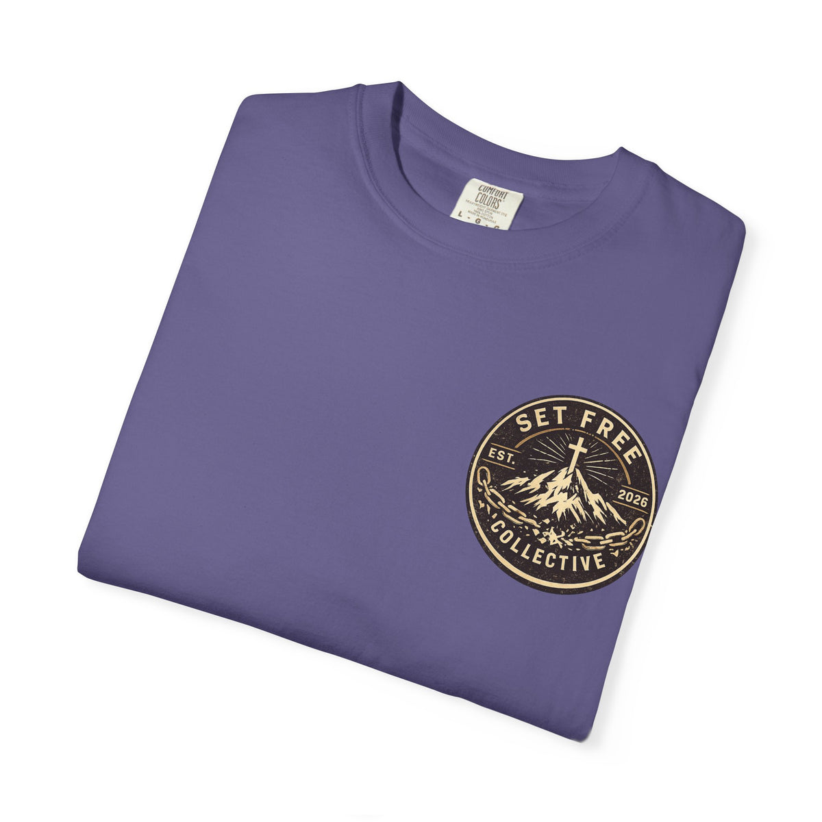 The Fruits of the Spirit Tree T-shirt | Christian Faith Typography