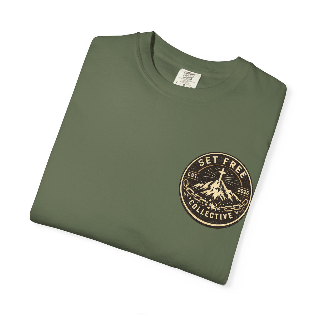 The Fruits of the Spirit Tree T-shirt | Christian Faith Typography