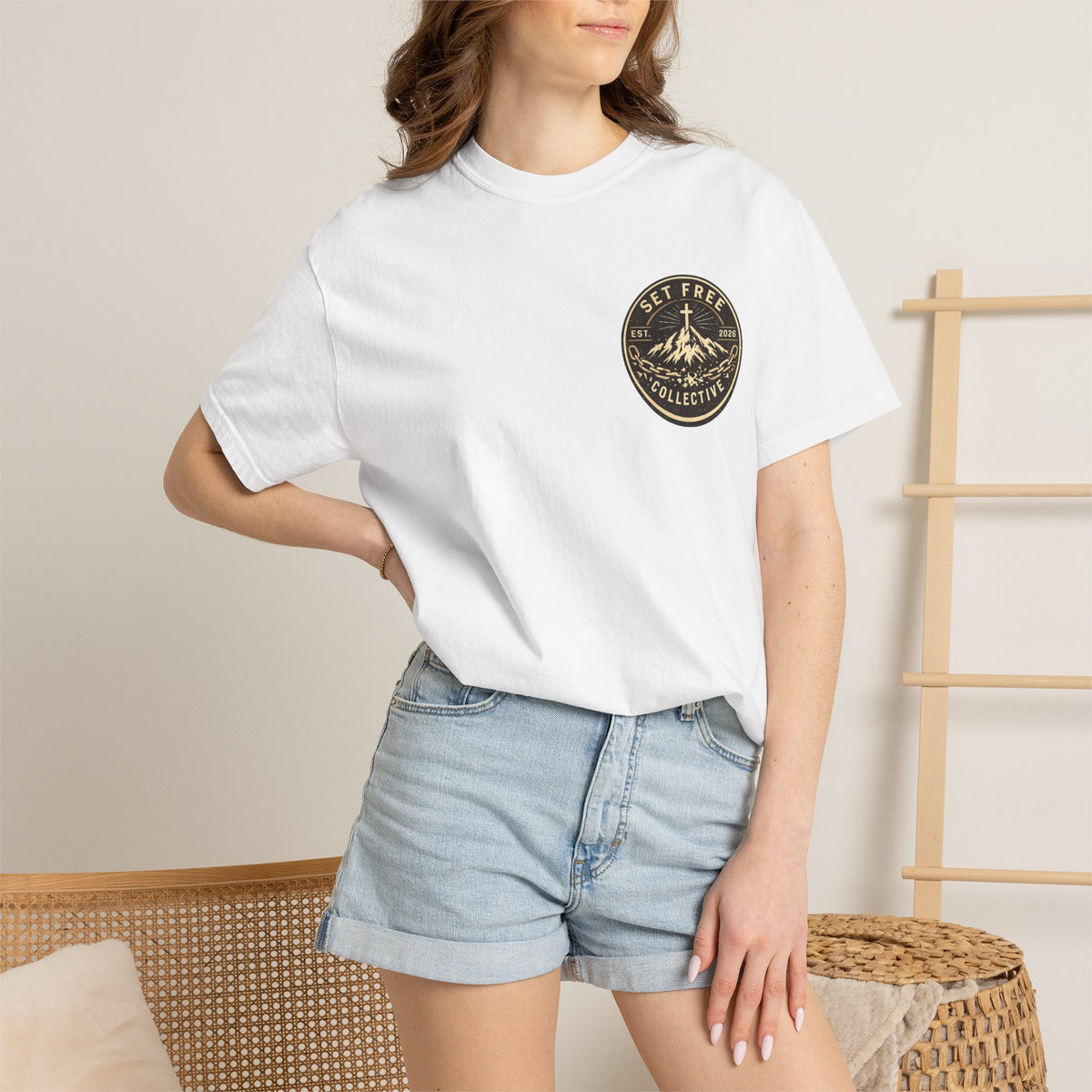 The Fruits of the Spirit Tree T-shirt | Christian Faith Typography