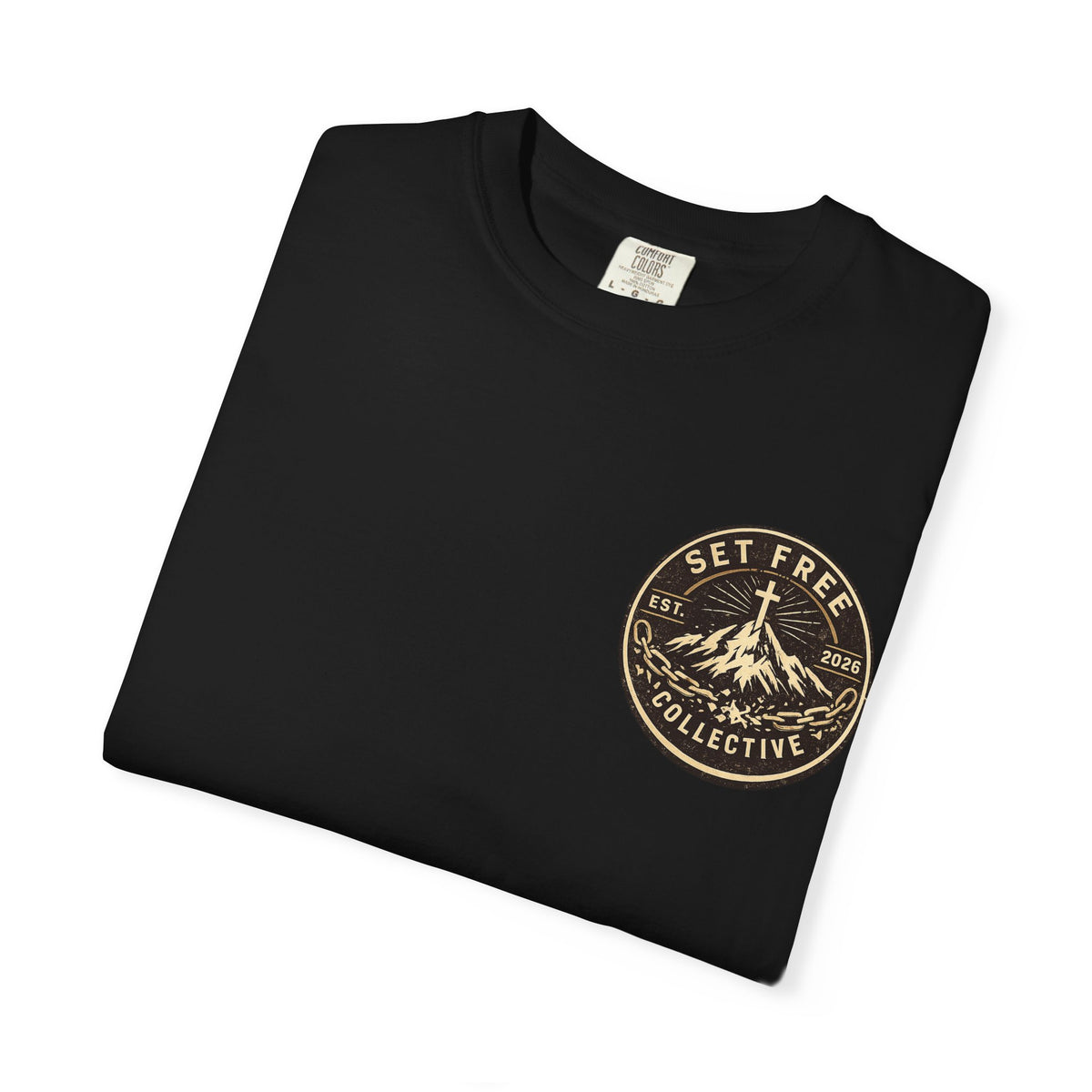 The Fruits of the Spirit Tree T-shirt | Christian Faith Typography