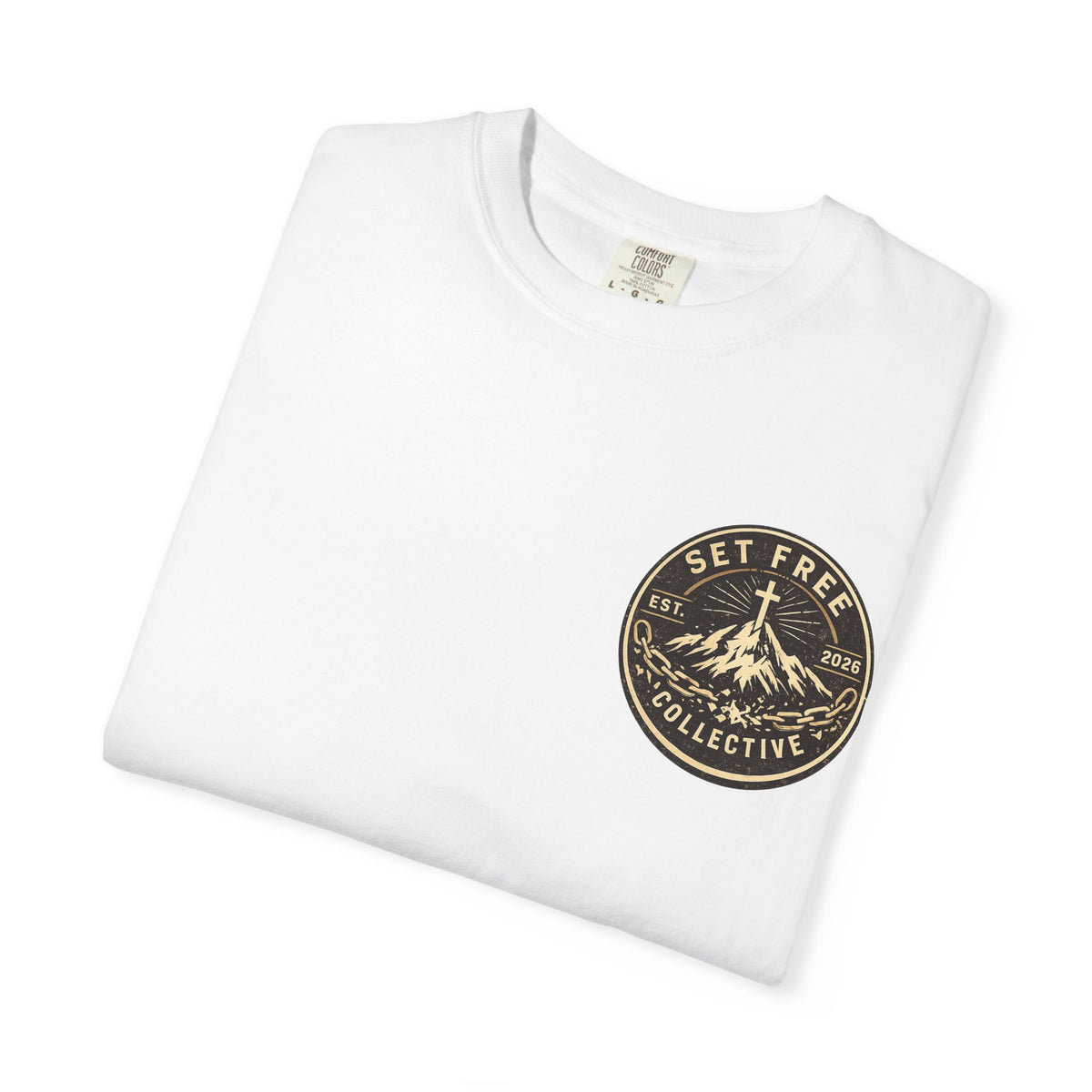 The Fruits of the Spirit Tree T-shirt | Christian Faith Typography