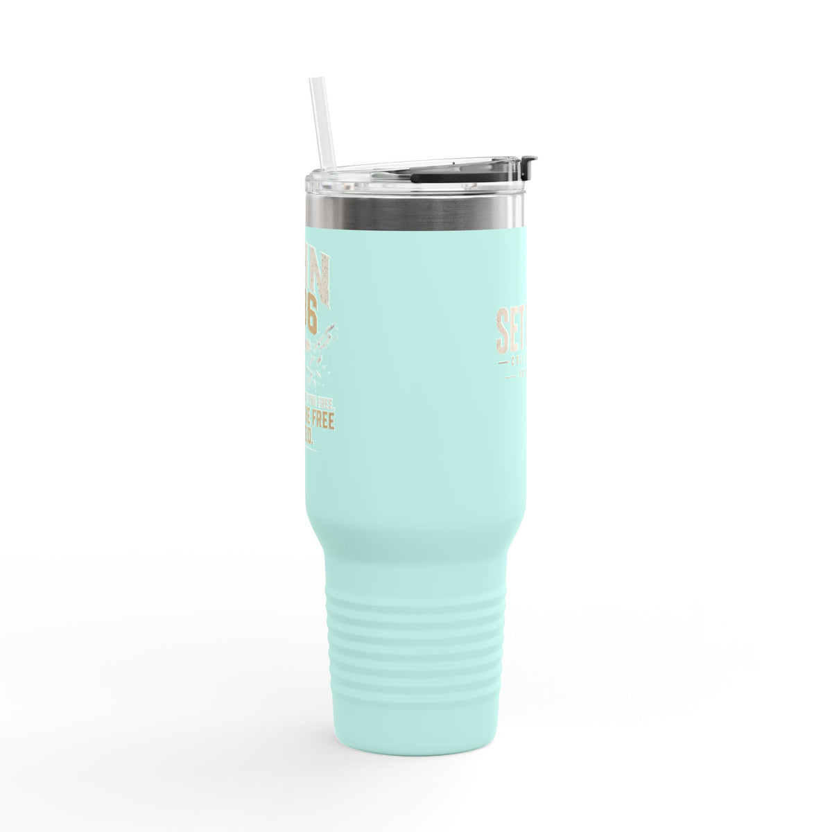 Set Free Cross logo Travel Mug | 40oz Insulated Tumbler