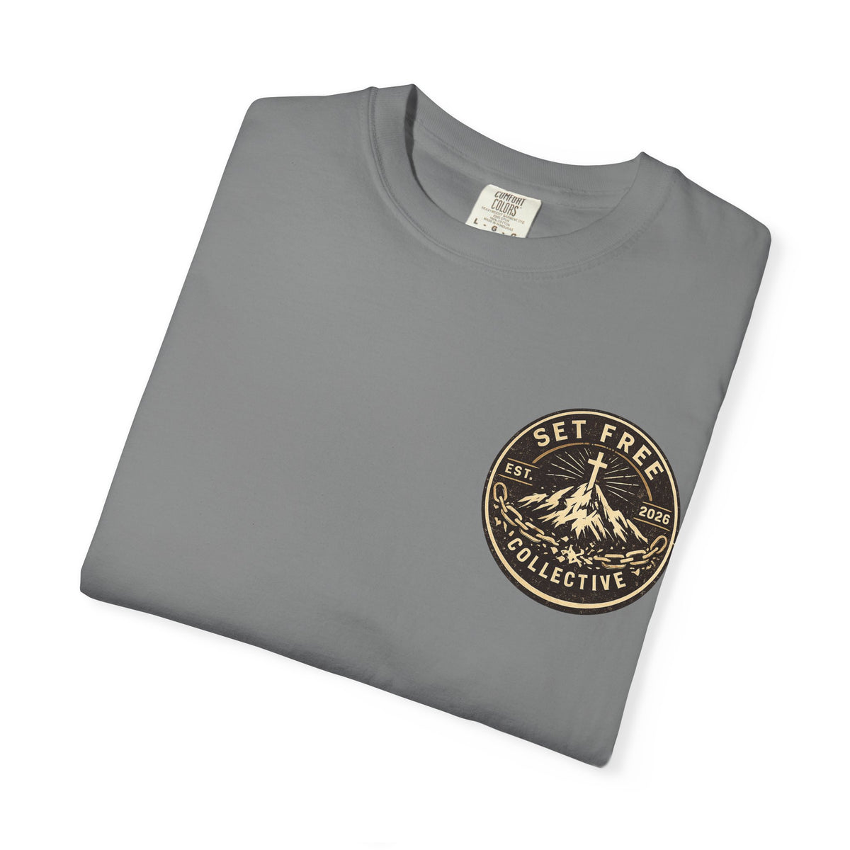 The Fruits of the Spirit Tree T-shirt | Christian Faith Typography