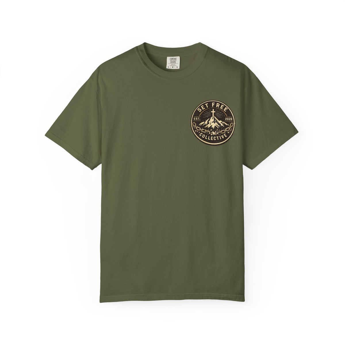 The Fruits of the Spirit Tree T-shirt | Christian Faith Typography
