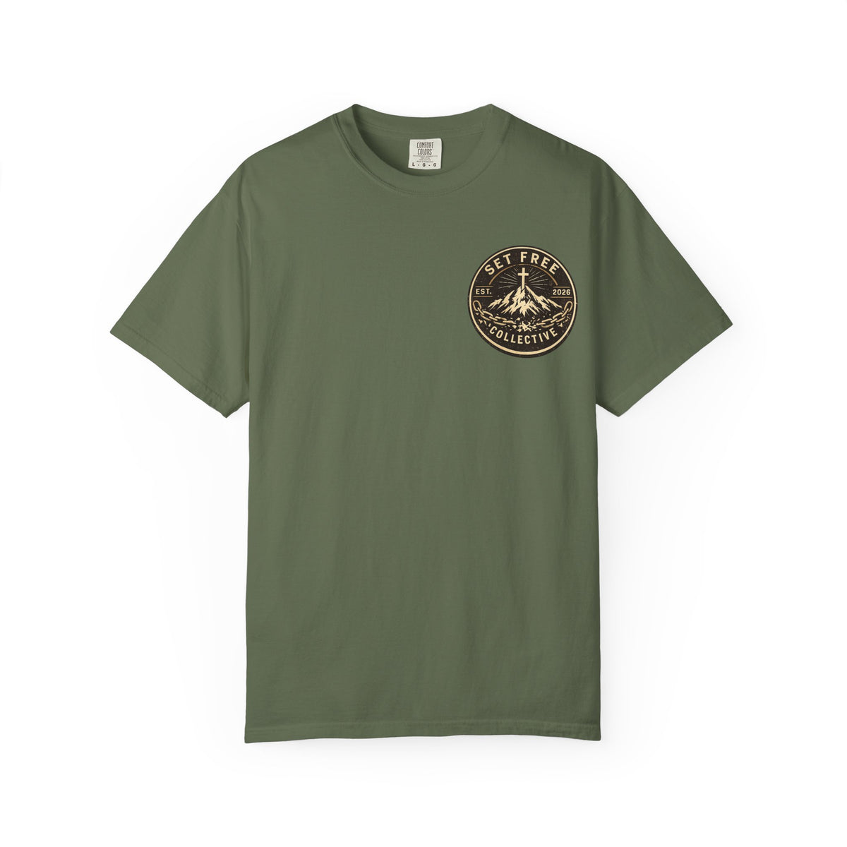 The Fruits of the Spirit Tree T-shirt | Christian Faith Typography
