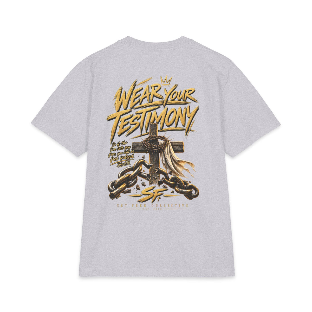 Wear Your Testimony T-Shirt | Set Free church graphic tee
