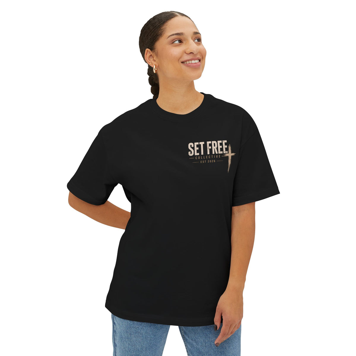 Set Free | Oversized Tee