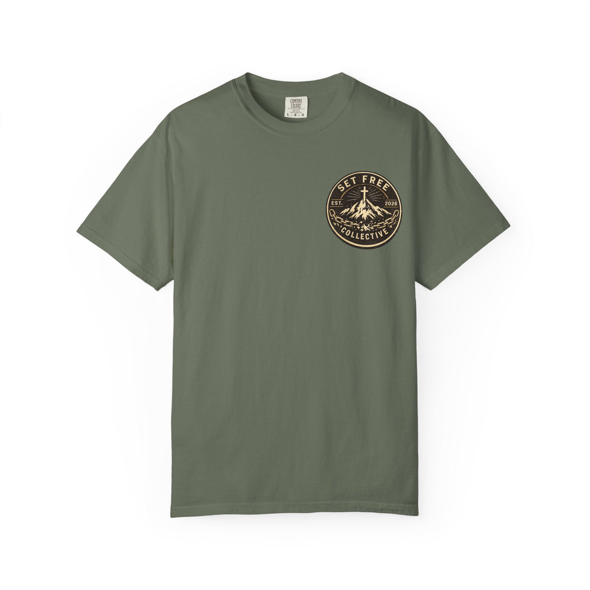 The Fruits of the Spirit Tree T-shirt | Christian Faith Typography