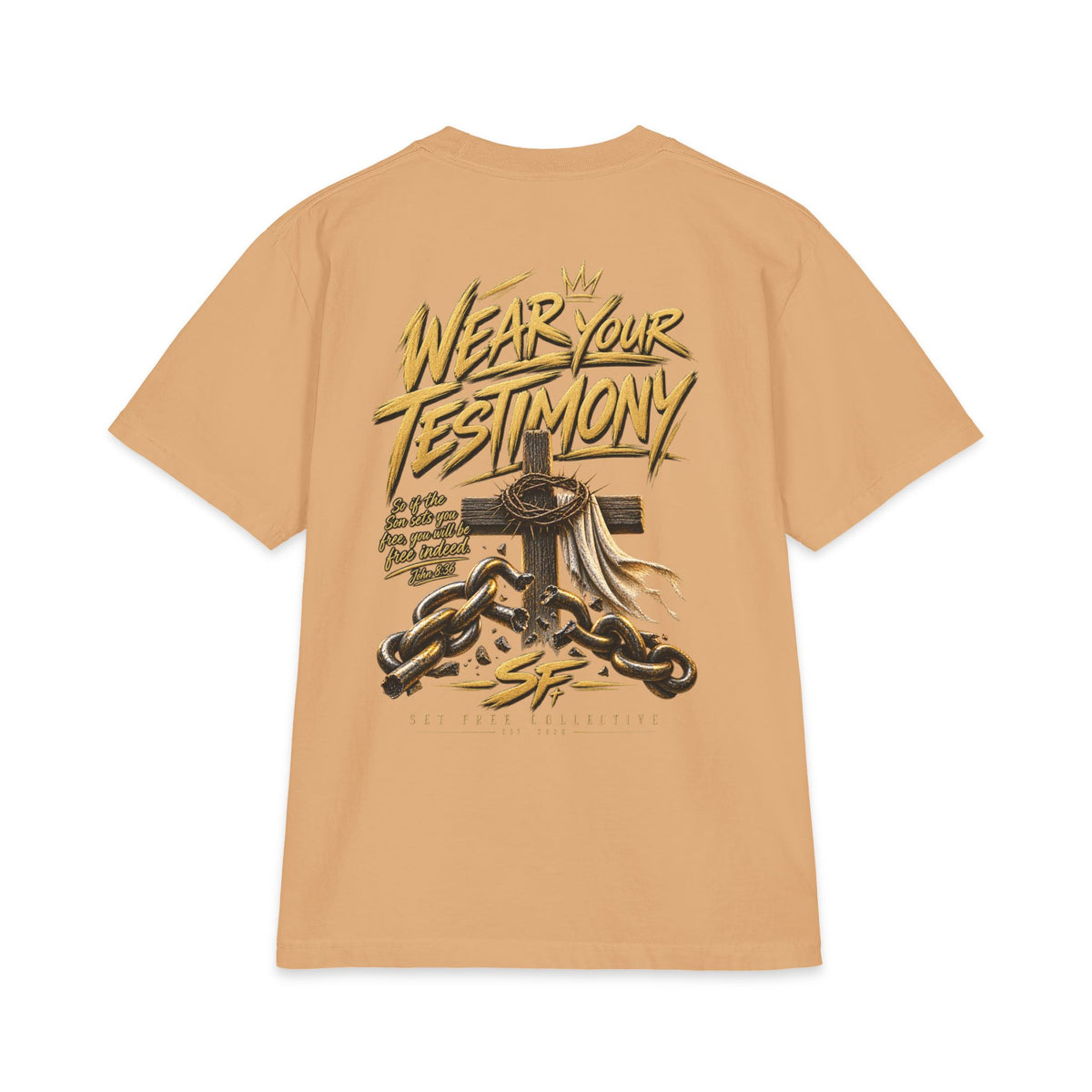 Wear Your Testimony T-Shirt | Set Free church graphic tee