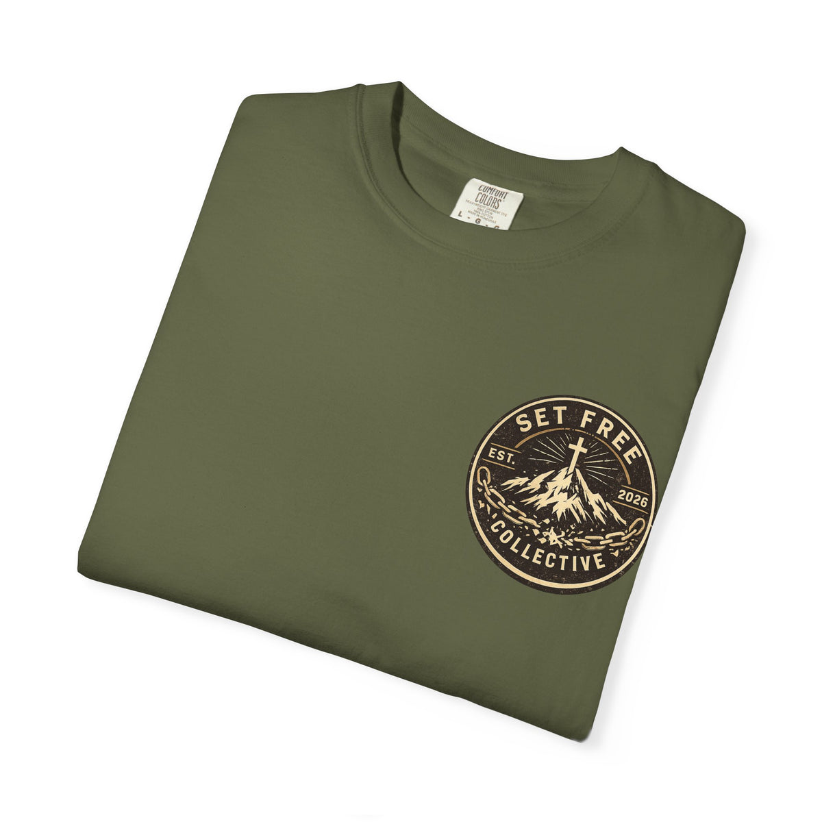 The Fruits of the Spirit Tree T-shirt | Christian Faith Typography