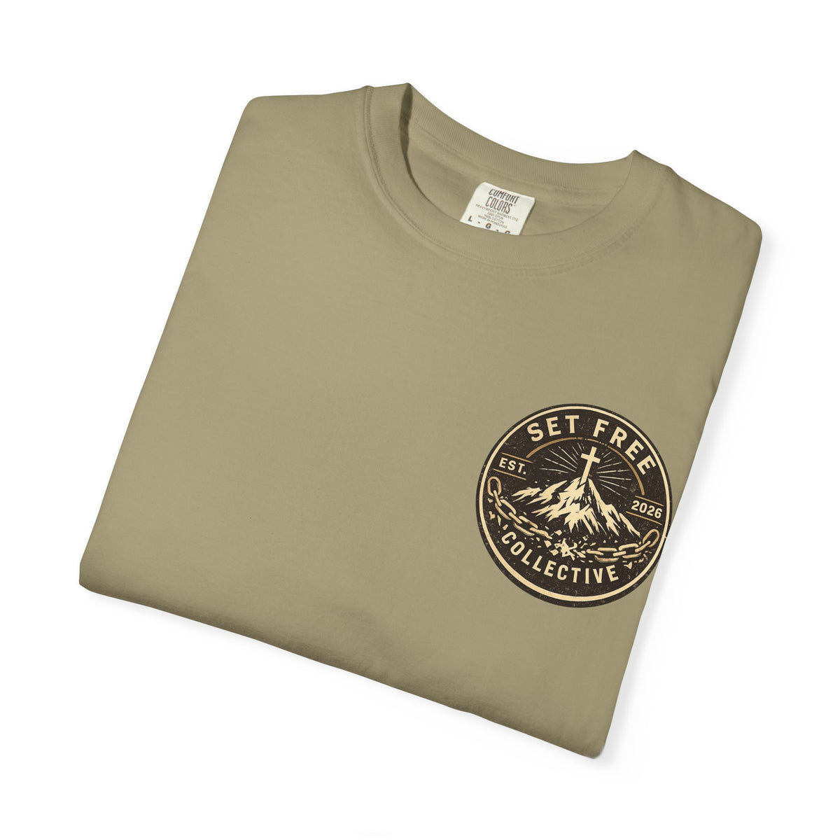 The Fruits of the Spirit Tree T-shirt | Christian Faith Typography