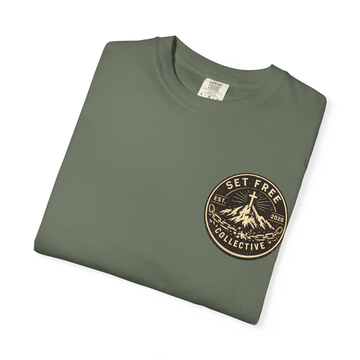 The Fruits of the Spirit Tree T-shirt | Christian Faith Typography