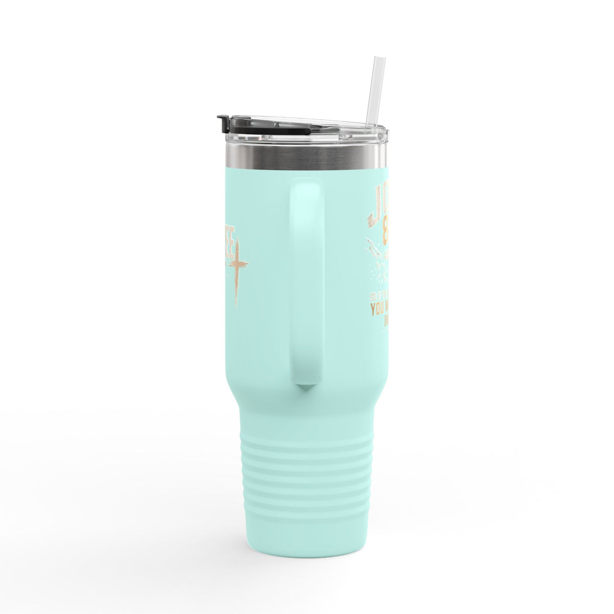 Set Free Cross logo Travel Mug | 40oz Insulated Tumbler